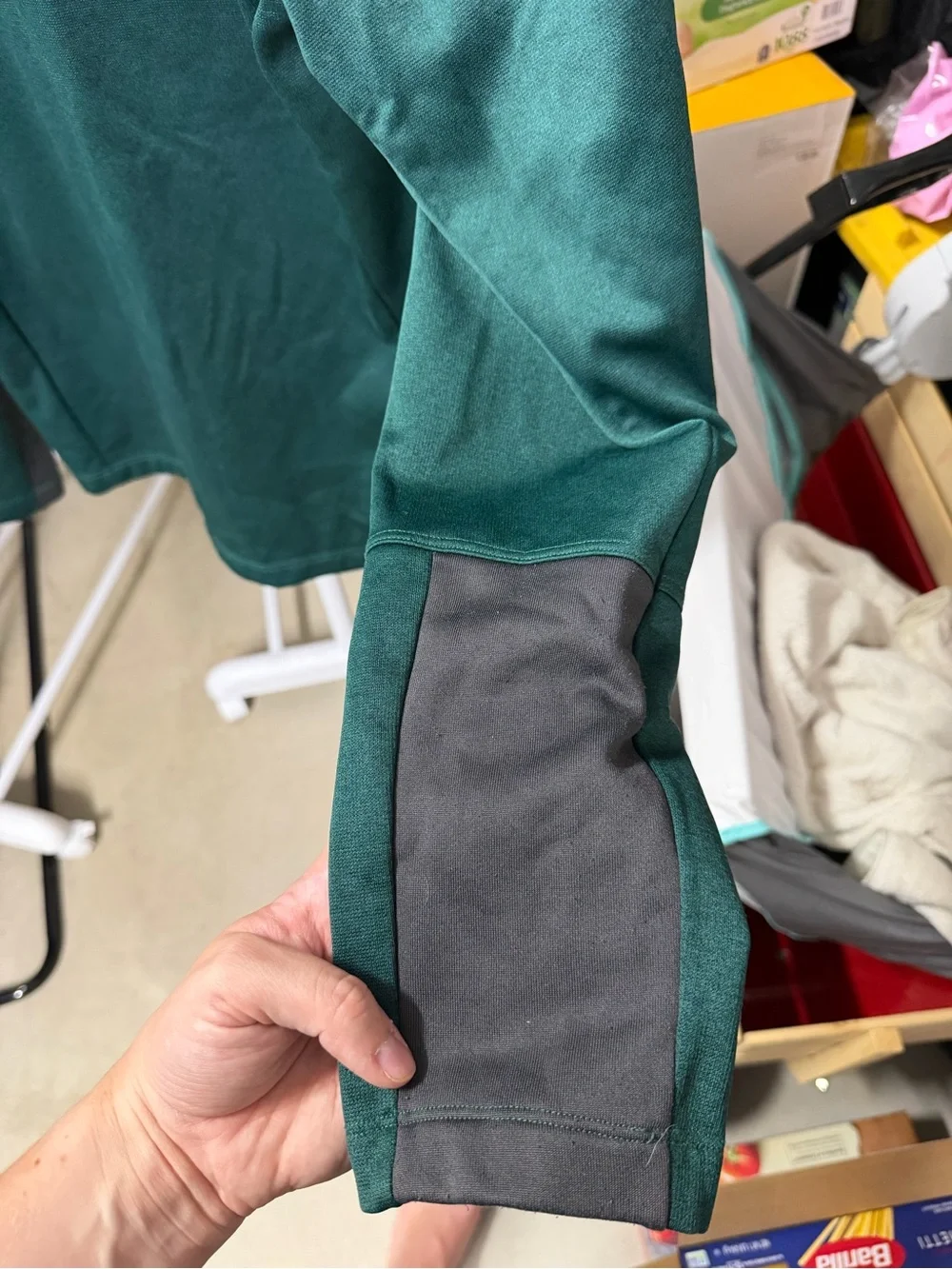 The North Face Forest Green Full-Zip Fleece Hoodie